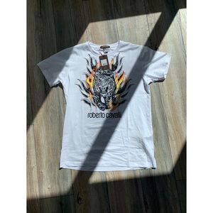 Roberto Cavalli Serigrafata T-Shirt